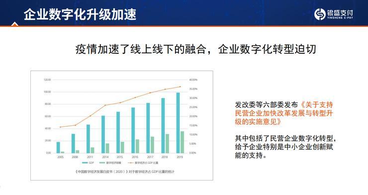 银盛支付董事长陈敏:为什么说支付是数字化升级的「最好抓手」?