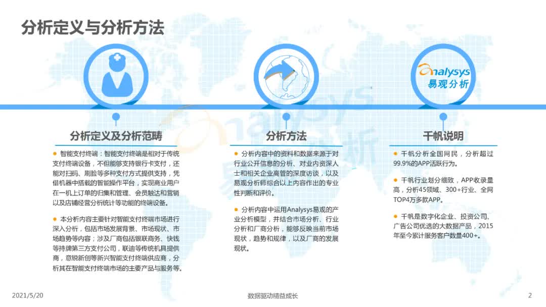 2021年中国智能支付终端市场专题洞察