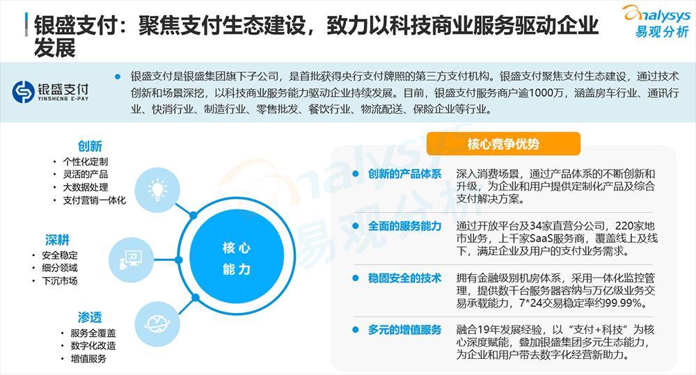 银盛支付:扫清企业数字化升级障碍,深入场景推动数字化经营