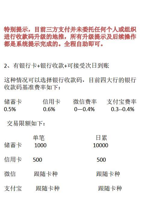 个人收款码如何升级为经营收款码（二）